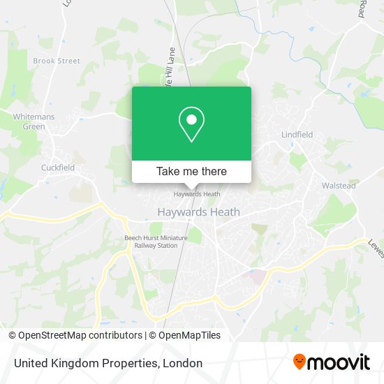 United Kingdom Properties map