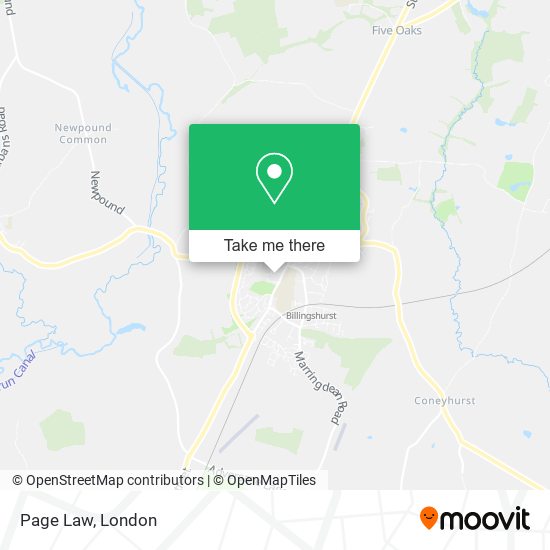 Page Law map