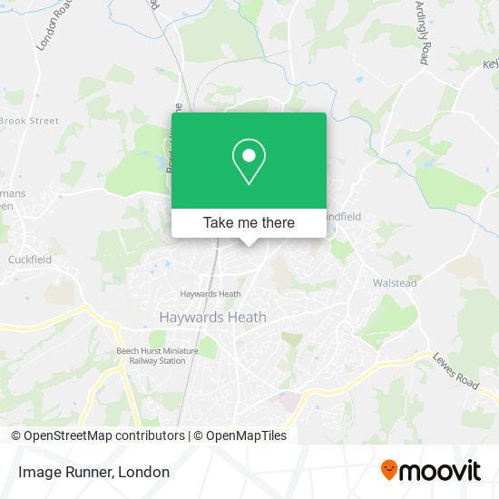 Image Runner map