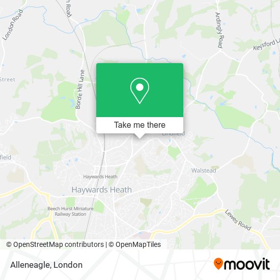 Alleneagle map