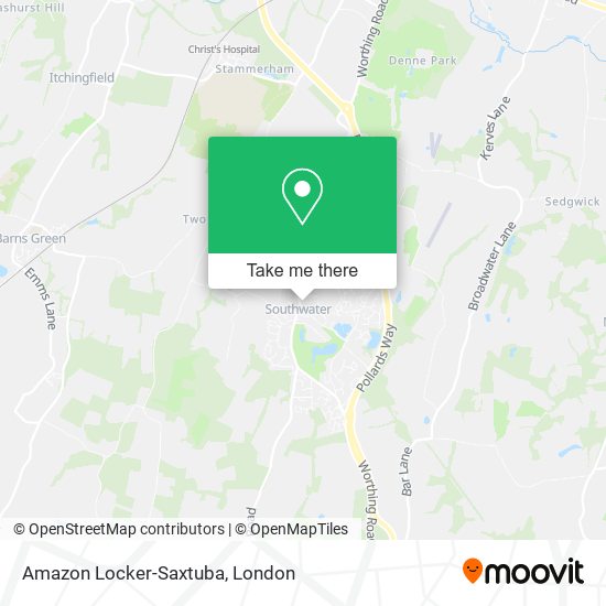 Amazon Locker-Saxtuba map