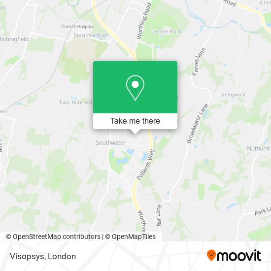 Visopsys map