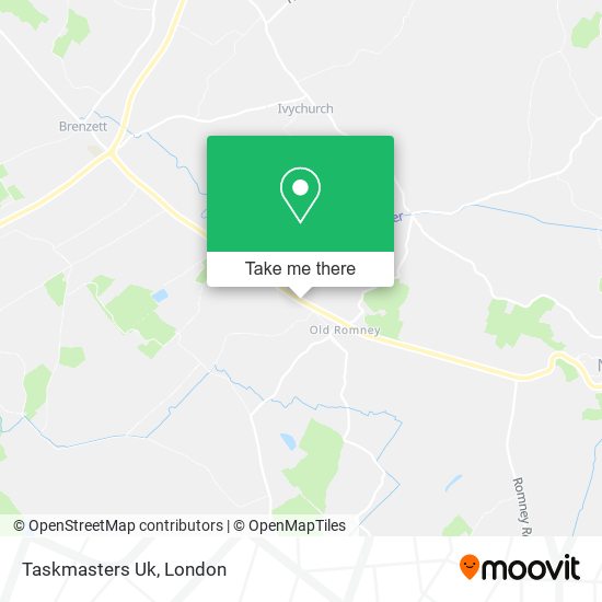 Taskmasters Uk map