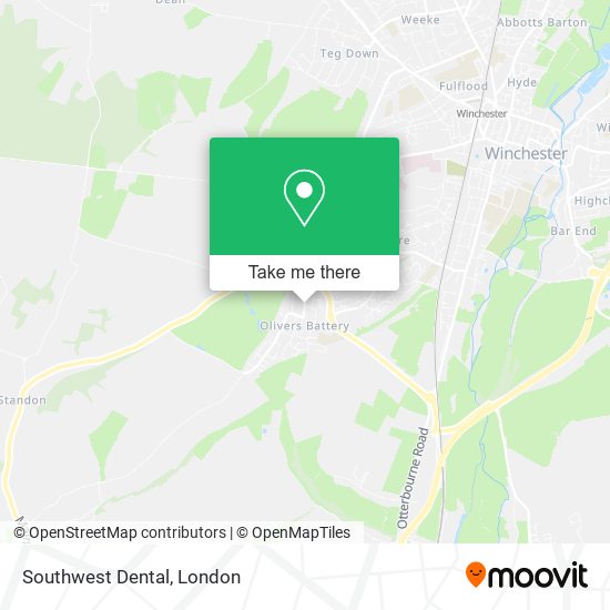 Southwest Dental map