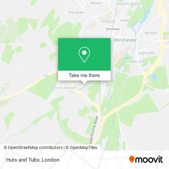 Huts and Tubs map