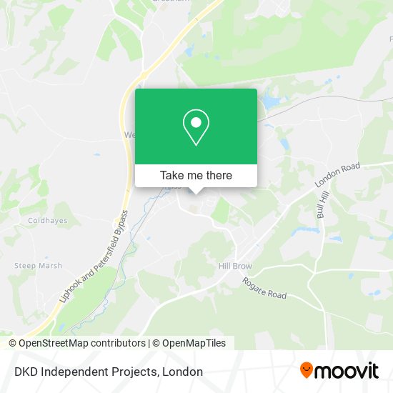 DKD Independent Projects map