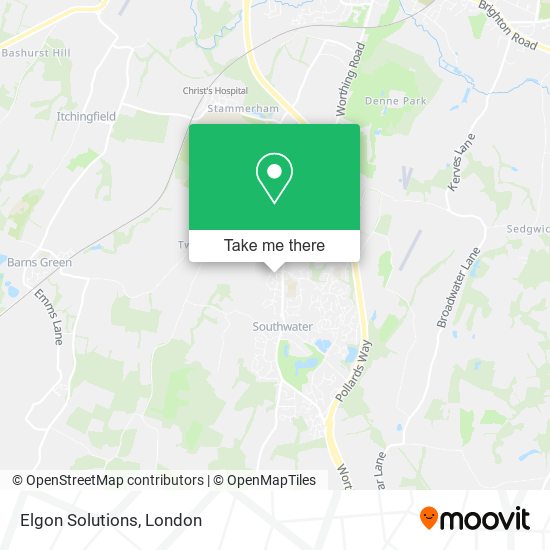 Elgon Solutions map