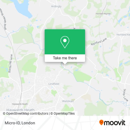 Micro-ID map