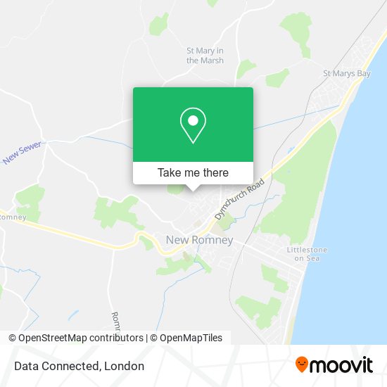 Data Connected map