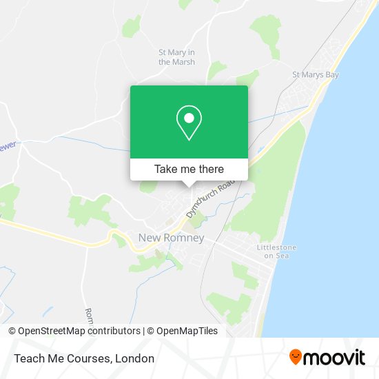 Teach Me Courses map