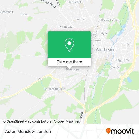 Aston Munslow map