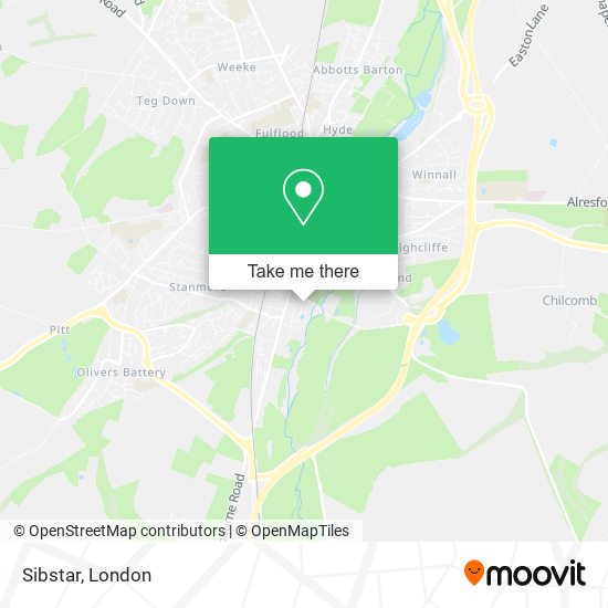 Sibstar map
