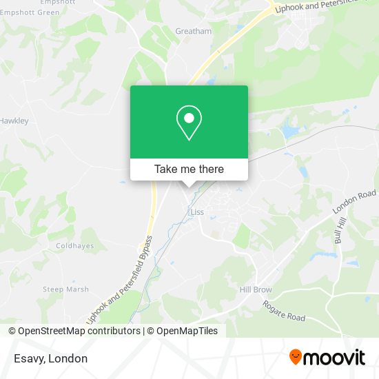 Esavy map