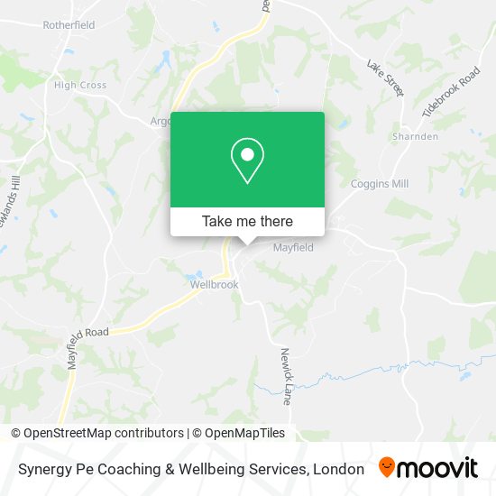 Synergy Pe Coaching & Wellbeing Services map