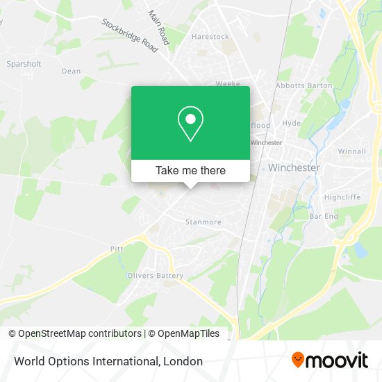World Options International map