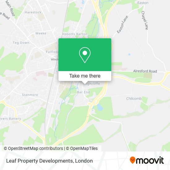 Leaf Property Developments map