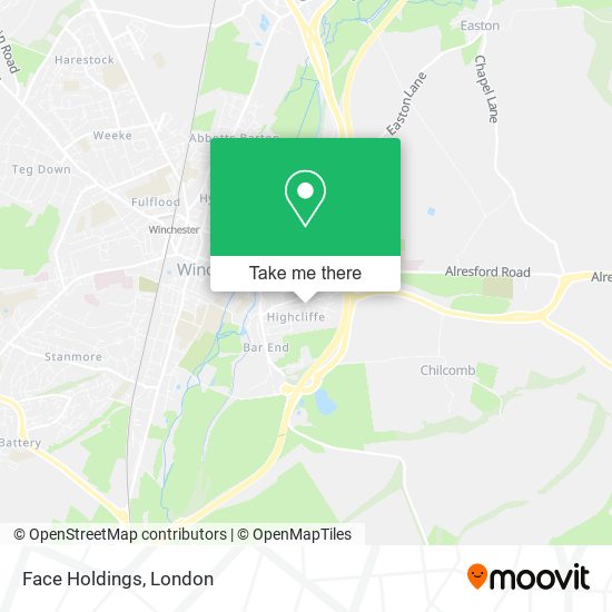 Face Holdings map