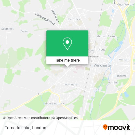Tornado Labs map