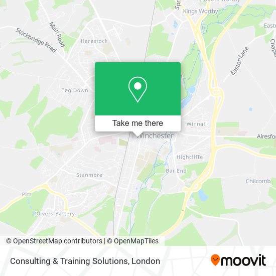 Consulting & Training Solutions map