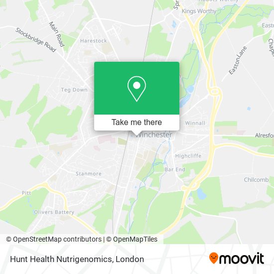 Hunt Health Nutrigenomics map