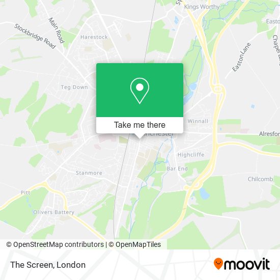 The Screen map