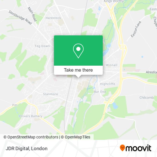 JDR Digital map