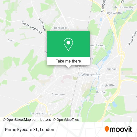 Prime Eyecare XL map