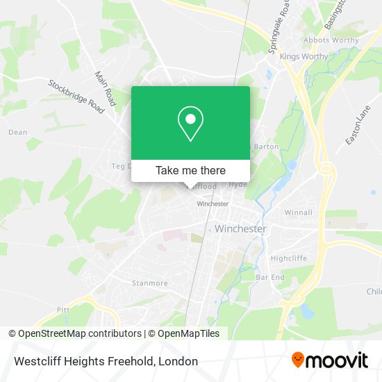 Westcliff Heights Freehold map