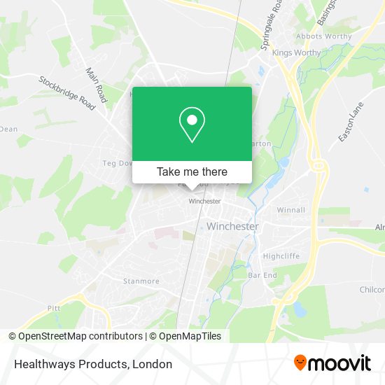 Healthways Products map