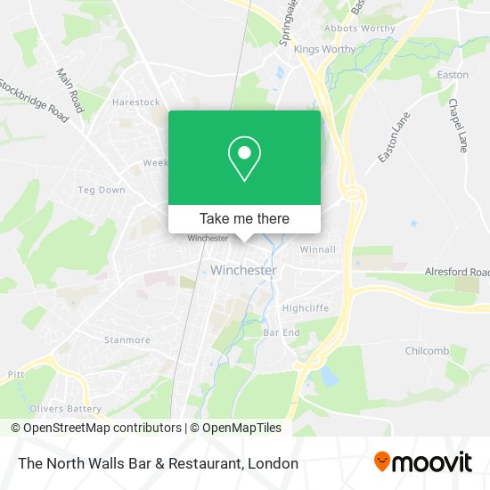 The North Walls Bar & Restaurant map