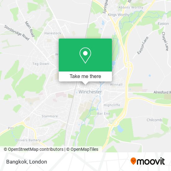 Bangkok map