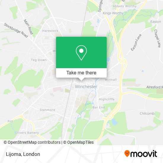 Lijoma map