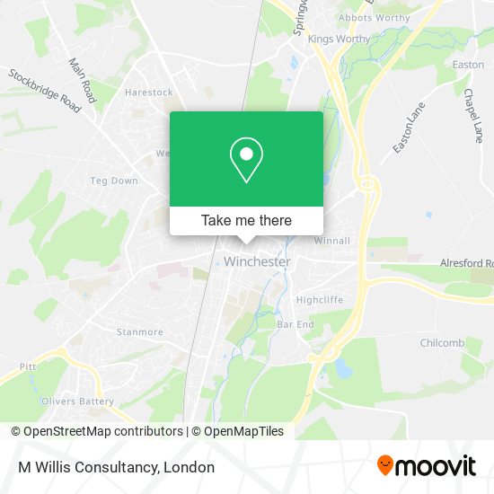 M Willis Consultancy map