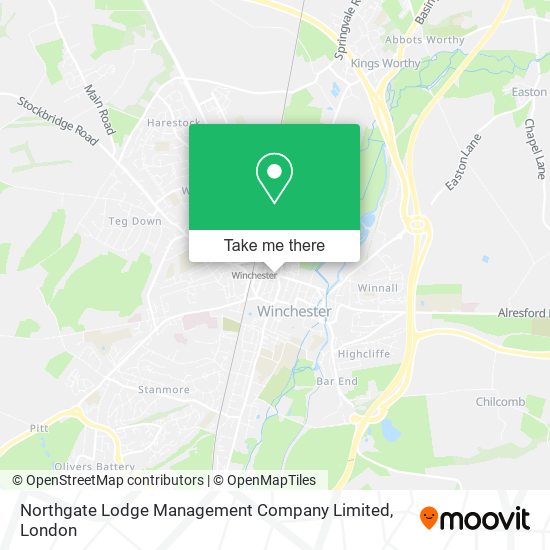 Northgate Lodge Management Company Limited map