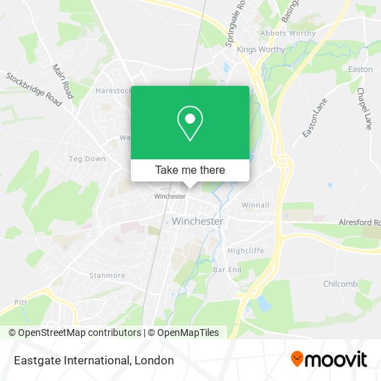 Eastgate International map