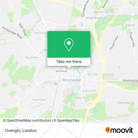 Ovenglo map