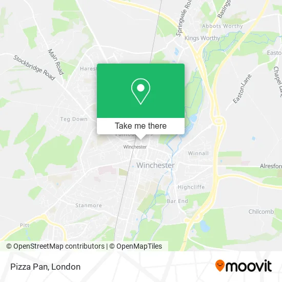 Pizza Pan map