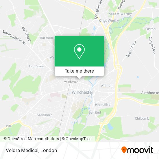 Veldra Medical map