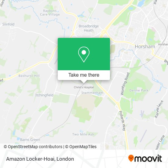 Amazon Locker-Hoai map