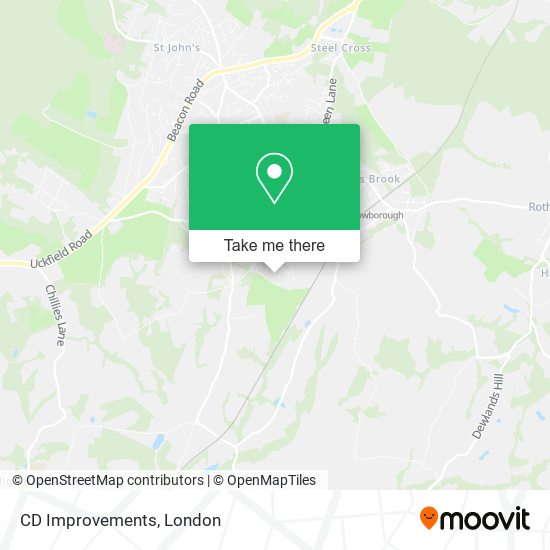 CD Improvements map
