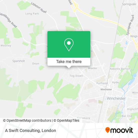 A Swift Consulting map