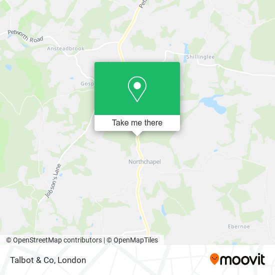Talbot & Co map