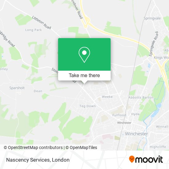 Nascency Services map