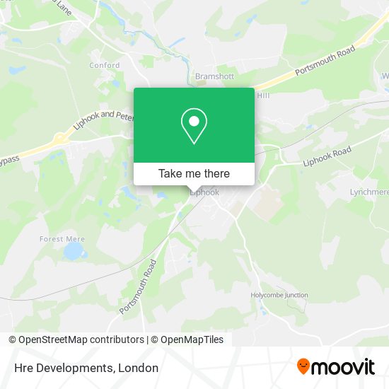 Hre Developments map