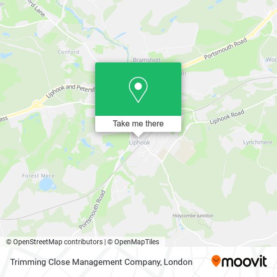 Trimming Close Management Company map