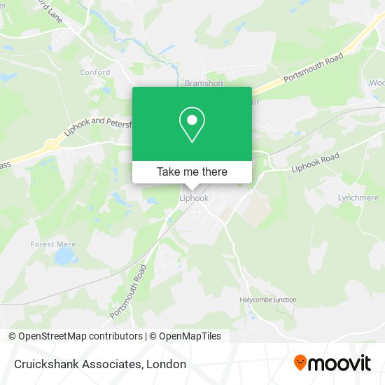 Cruickshank Associates map
