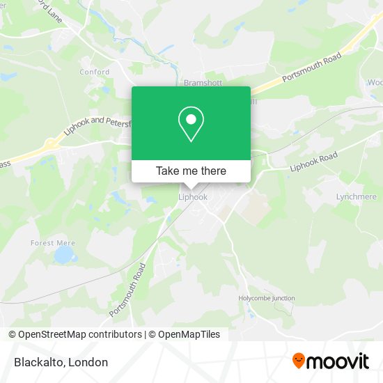Blackalto map