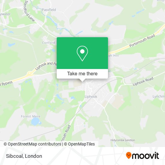 Sibcoal map