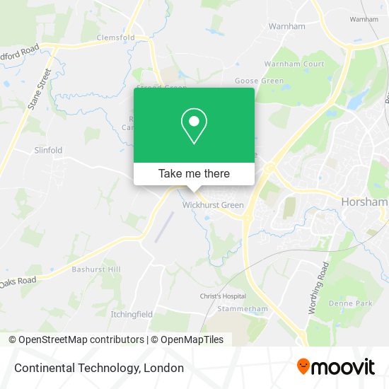 Continental Technology map