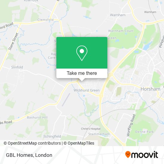 GBL Homes map
